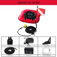 Ventilateurs de plongée sous-marine portables étanches à haute pression d'oxygène de 9 mètres, rechargeables, 52L/Min, pour snorkeling et hookah