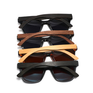 2025 Venta caliente logotipo personalizado gafas de sol OEM Unisex gafas de sol de madera clásico Venta caliente gafas de sol cuadradas - Product Image 5