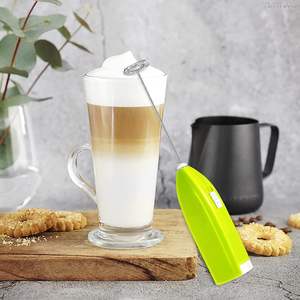 Electric Stainless Steel Silicone Whisk <b>Egg</b> Beater Durable Milk Frother Coffee Blender <b>Eco</b>-Friendly Hand Wash Only - Product Image 5