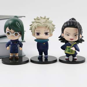 10Cm 5 pz/set <span class=keywords><strong>Jujutsu</strong></span> <span class=keywords><strong>Kaisen</strong></span> Cos Gojo Megumi Nobara Satoru Boy giocattolo PVC Action Figure bambola - Product Image 3