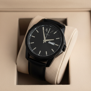 <span class=keywords><strong>Reloj</strong></span> Deportivo de Cuarzo Cronógrafo para Hombre Armani AX1734, Resistente al Agua 50M, Caja de Acero Inoxidable, Correa de Cuero de 22mm, 2025 - Product Image 1
