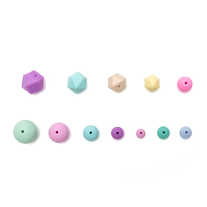 Perles en silicone idéales pour bébés filles ou garçons, nouveau-nés de 3, <span class=keywords><strong>6</strong></span>, 12 <span class=keywords><strong>mois</strong></span>/1 an, pour l'apprentissage sensoriel, cadeaux de baby shower et de Pâques - Product Image 3