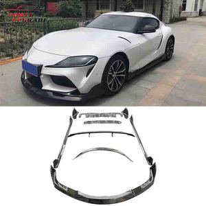สำหรับ Toyota Supra A90 A91 Mk5 <span class=keywords><strong>Ag</strong></span> สไตล์คาร์บอนไฟเบอร์ Body Kit ด้านหน้า Lip ด้านข้างกระโปรงด้านหลัง Turnk สปอยเลอร์ปีกหางด้านหลัง Diffuser - Product Image 2