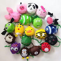 Polyester Pliable Réutilisable Sac À Provisions Épicerie Animal Abeille Cochon Chien Chat Singe Lapin Pliant Sac Réutilisable Plier Sac Fourre-Tout