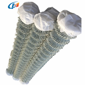 Clôture de jardin commerciale et résidentielle facilement assemblable, rouleaux de clôture grillagée <span class=keywords><strong>à</strong></span> mailles losangées galvanisée <span class=keywords><strong>à</strong></span> chaud avec fil barbelé - Product Image 3
