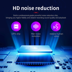 Morelian Máy ghi âm kỹ thuật số Mini Q65 Máy nghe nhạc MP3 hình chữ nhật máy nghe nhạc MP3 sạc USB 1200mAh Máy ghi âm ghi âm - Product Image 3