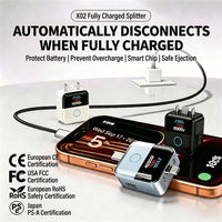 [Disjoncteur de charge complète] Coupure automatique de l'alimentation et déconnexion en cas de charge complète, charge rapide PD140W, pour iPhone/Android/écouteurs