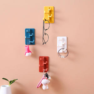 2023 BEOrgan Gancho de pared con forma de organo, giratorio, multifuncional, sin perforaciones, de plástico, para colgar abrigos en la parte trasera de la puerta - Product Image 3