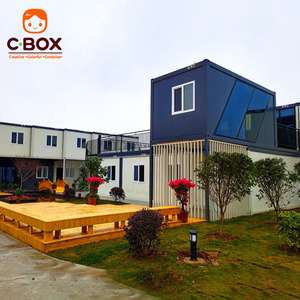 Casa Contenedor Prefabricada de Acero con Paneles Sándwich, Casa Móvil de Lujo Cbox de 20 pies, Casas de Jardín, Apartamento de Patio - Product Image 3