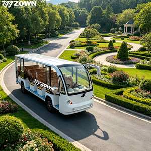 Autobús Eléctrico ZOWN de 14 Plazas, Totalmente Cerrado, para Recorridos Turísticos Clásicos por la Ciudad - Product Image 1