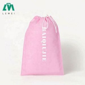 Bolsa Ecológica Reutilizable de PP No Tejido con Cordón, Impresión de Logotipo Personalizado, Corte Ultrasónico, Diseño de Letras con Asa Larga Promocional - Product Image 4