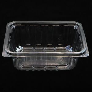 Kotak Makanan Plastik Transparan Persegi Panjang dengan Tutup untuk Sushi, Kue Kering, Kue, & Hewan Peliharaan - Product Image 5