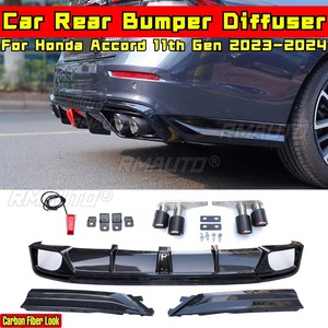 Kit de Carrocería para Honda Accord 11.ª Generación 2023-2024, Protector de Parachoques Trasero con Aspecto de Carbono, Estilo Deportivo Scorpio, Accesorios para Automóviles - Product Image 1