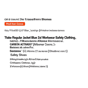 Chaqueta Regular Azul Talla 2XL, Ropa de Trabajo, Ropa de Seguridad - Product Image 2