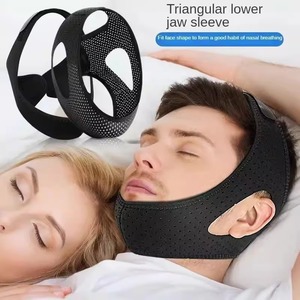 Correa Triangular Transpirable Antirronquidos al por Mayor, Soporte Ajustable para la Barbilla que Detiene la Respiración Bucal - Product Image 2