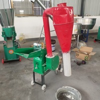 Broyeur à marteaux 800 KG/H à haut rendement pour maïs, céréales, soja et blé – Indispensable pour la ferme