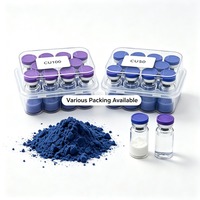 Poudre de Tripeptide de Cuivre WV (CAS 89030955) Haute Pureté (99%-99.9%) Matière Première Cosmétique Produits Chimiques pour Soins Capillaires Soins Bucco-dentaires - 25kg