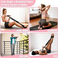 Equipo de Fitness Multifuncional con Pedal de Resistencia, Versión Mejorada y Duradera, para Abdominales y Tonificación de Piernas en Casa
