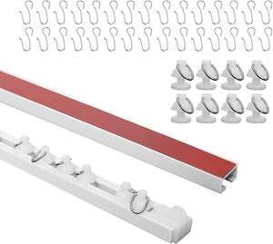 Rail <span class=keywords><strong>de</strong></span> <span class=keywords><strong>rideau</strong></span> adhésif en gros <span class=keywords><strong>pour</strong></span> fenêtre, tringles et rails <span class=keywords><strong>de</strong></span> <span class=keywords><strong>rideau</strong></span> adhésifs <span class=keywords><strong>de</strong></span> haute qualité, rail <span class=keywords><strong>de</strong></span> <span class=keywords><strong>rideau</strong></span> adhésif sans vis - Product Image 6