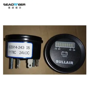 88290011-398=ICE914-243001 sullair air compressor spare parts portable air compressor voltmeter hour meter