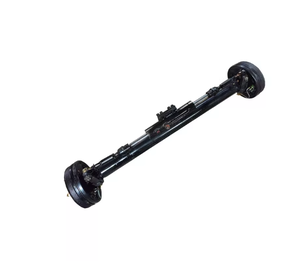 Essieu <span class=keywords><strong>avant</strong></span> hydraulique à direction directe, essieu à cinq trous, frein à tambour à huile robuste, véhicule électrique à quatre roues - Product Image 1
