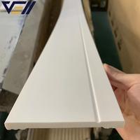 Plinthes en PS blanc populaires VELL, plinthes en PS avec LED, panneaux de plinthe en PS