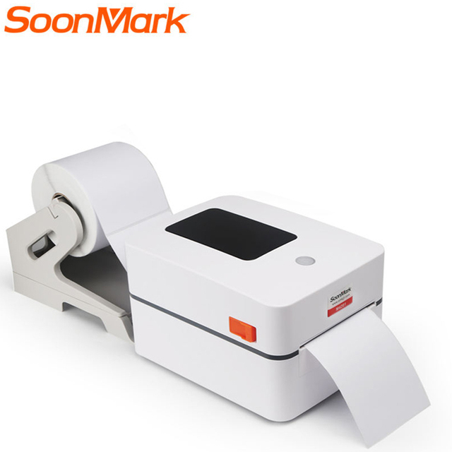 Small Business 4X6 Thermal Desktop Label Printer 203 Dpi Wireless Interface Shipping Sticker Printing Machine