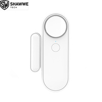 Alarma de Puerta Magnética Portátil de Plástico, Detector de Contacto de Puerta con Alarma en Sitio para Seguridad del Hogar, Tienda, Garaje