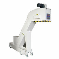 Convoyeur à copeaux de type grattoir personnalisé en usine, convoyeur à bande en acier articulée pour machine-outil CNC, sur mesure
