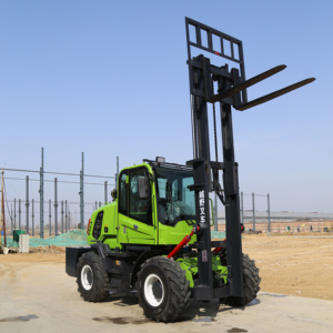 Carretilla elevadora todoterreno montacargas, 3 toneladas, 3,5 toneladas, con cuatro en un cubo, ISO EPA CE - Product Image 3