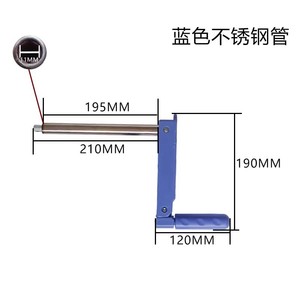 Manivela telescópica para cama médica Ji Yunqi, piezas de metal ABS, accesorios para cama de enfermería con manivela simple o doble - Product Image 3
