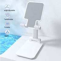 Support de téléphone portable pliable Support de bureau pour tablette Support de bureau flexible réglable Support de support paresseux en direct pour tous les téléphones