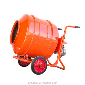 Mezcladora de Concreto Portátil, Mini Mezcladora de Cemento de 350L con Ruedas - Product Image 2