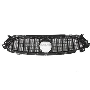 W213 E63 Facelift <span class=keywords><strong>AMG</strong></span> GT Grill Sliver Black <span class=keywords><strong>GTR</strong></span> Grille avant pour Mercedes Benz Classe E W213 Version inférieure 2021 2022 2023 2024 - Product Image 3