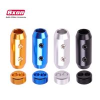 Adaptateur pour prise d'écouteurs, connecteur de fil, 6mm à double, 3.5mm en alliage d'aluminium