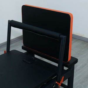 <span class=keywords><strong>360</strong></span> °   Reformer de Pilates Comercial con Torre, Carro Giratorio, Aluminio Negro - Product Image 4