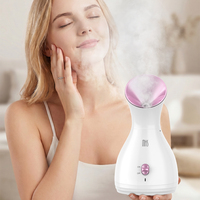 Vaporizador Facial Iónico para una Limpieza Profunda de los Poros y Pulverizador de Vapor Cálido con Colágeno para Reafirmar e Hidratar, Spa en Casa