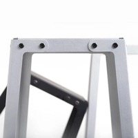 Tabouret Métallique Commercial de Haute Qualité, Personnalisé en Acier Inoxydable et Aluminium, Estampage Industriel Anodisé, Marque FUDA, Modèle FDIS036