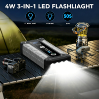 SHARMEAL OEM&ODM Démarreur de Batterie Portable 12V, Batterie Externe, Chargeur de Batterie de Voiture