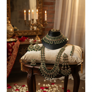 Luxury Fine Jewelry <b>Set</b> Featuring Sparkling Austrian <b>Beads</b> Stunning Choice for Bridal Wear and Party Looks - Product Image 3