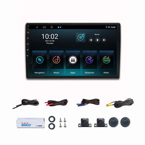 Wemaer 4 + 64G DSP <span class=keywords><strong>Carplay</strong></span> 9 pulgadas navegación Universal Android Player 360 Sistema de vista de pájaro 4 cámaras sistema de monitoreo de estacionamiento - Product Image 1