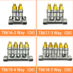 Jianhe tích dầu mỡ bôi trơn Hệ thống đo sáng thiết bị dầu mỡ phun nhà phân phối cho máy tiện/máy CNC - Product Image 2