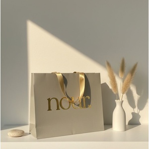 Sacs <span class=keywords><strong>en</strong></span> <span class=keywords><strong>carton</strong></span> écologiques personnalisés avec logo imprimé, de haute qualité, <span class=keywords><strong>en</strong></span> gros, avec votre propre logo, pour usage artisanal - Product Image 3