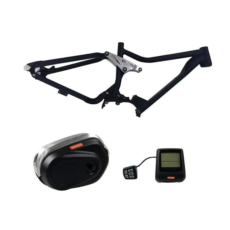 2023 nuevo diseño Emtb Bafang Frame Enduro Ebike Frame Mid Drive Motor Kit Ebike Kits de conversión para bicicleta eléctrica