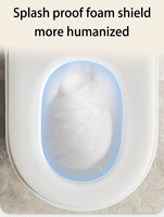 Articles sanitaires modernes Bidet à chasse automatique Toilette intelligente Toilette électrique entièrement automatique Toilette intelligente à température constante