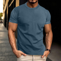 T-shirts de sport d'été décontractés pour hommes, style rétro, respirants, à manches courtes, personnalisables OEM/ODM