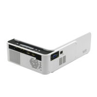Nouvelle Arrivée 2024 : Vidéoprojecteur Intelligent Pico à Courte Focale Mini LED T5 avec Luminosité de 100 ANSI pour Usage Domestique