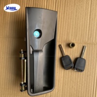 Pièces de rechange pour cabine de camion HOWO A7 T7 : Poignée de porte extérieure droite, Cylindre de serrure, Boucle interne A7RWBT7RWB1664340