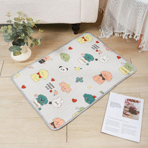 Colchón a prueba de humedad de seda helada fresca, alfombrilla refrescante para mascotas, almohadilla para dormir para perros y gatos, cama fría de animales pequeños de verano - Product Image 4