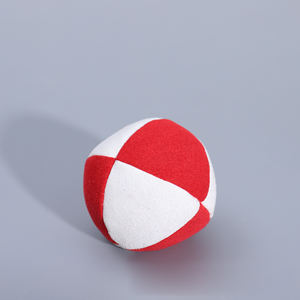 Bolas de <span class=keywords><strong>malabares</strong></span> Conchas de vinilo multicolores Bolas de circo con diseño de 4 paneles, Bolas de <span class=keywords><strong>malabares</strong></span> de plástico Profesional - Product Image 5